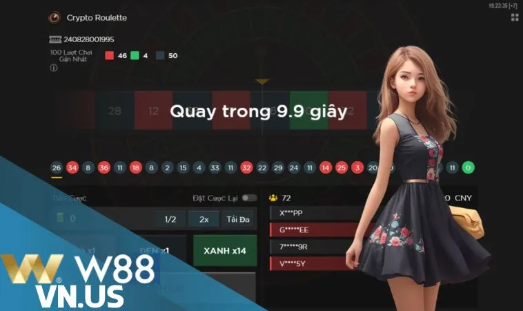 Cách chơi Crypto Roulette W88 chi tiết cho người mới Cách chơi Crypto Roulette W88 chi tiết cho người mới