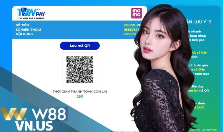 Cách gửi tiền W88 qua ví điện tử đơn giản Cách gửi tiền W88 qua ví điện tử đơn giản