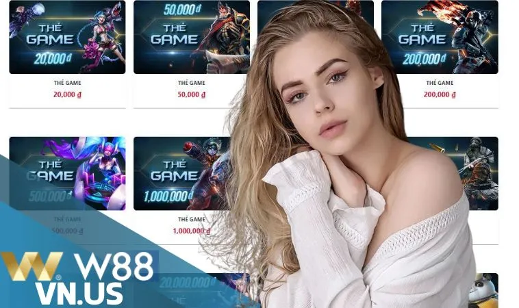 Khuyến mãi chiết khấu 5% khi mua thẻ Game W88 đúng không? Khuyến mãi chiết khấu 5% khi mua thẻ Game W88 đúng không?