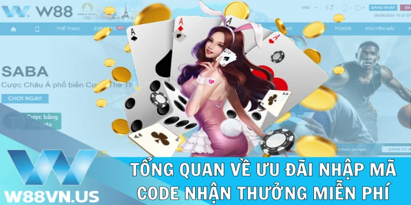 Nhập Mã Code Nhận Thưởng Miễn Phí Chinh Phục Game W88 1 Giới thiệu khuyến mãi nhập mã code nhận thưởng miễn phí