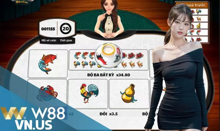 Cách chơi Bầu cua W88 từ A-Z cho tân thủ Cách chơi Bầu cua W88 từ A-Z cho tân thủ