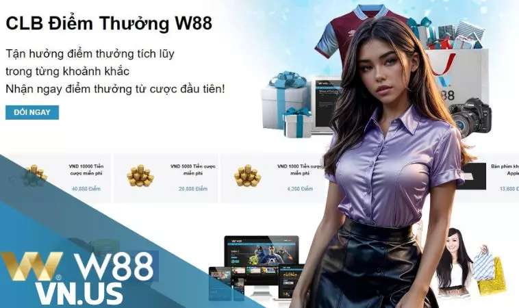Cách Đổi Điểm Thưởng W88 Đơn Giản, Hiệu Quả 1 Hướng dẫn cách đổi điểm thưởng W88 chi tiết